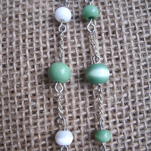 Handmade Celtic Crucifix Rosary Cats Eye Beads - Picture 8 of 12